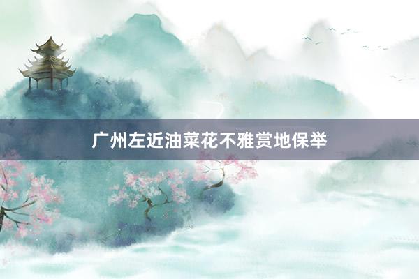 广州左近油菜花不雅赏地保举